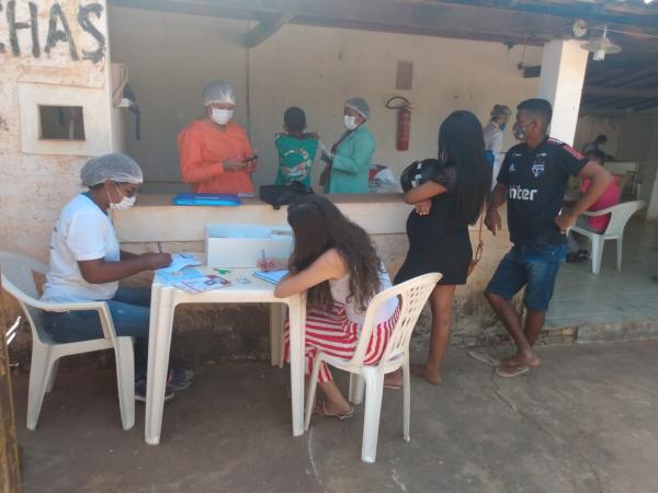 Localidade Tabuleirinho recebe serviços do Saúde em Movimento.(Imagem:FlorianoNews)