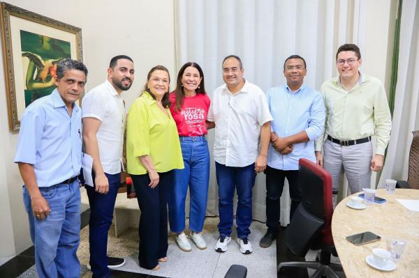 Margarete Coelho se reúne com Silvio Mendes e fala de projetos para Teresina (Imagem:Ascom )