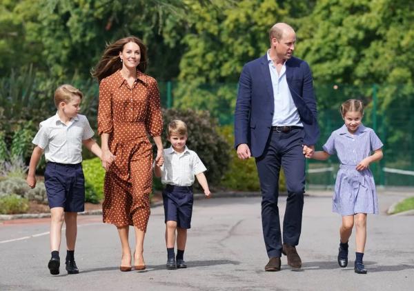 Principe William, Kate Middleton e os filhos: Charlotte, George e Louis.(Imagem: Getty Images)