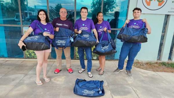 Primeiro grupo de estudantes vencedores do Seduckathon embarca sexta-feira (8) para intercâmbio em Portugal(Imagem:Divulgação)