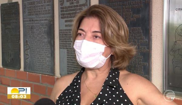 Tereza Melo, ex-aluna do curso de odontologia da UFPI. (Imagem: TV Clube/Reprodução)