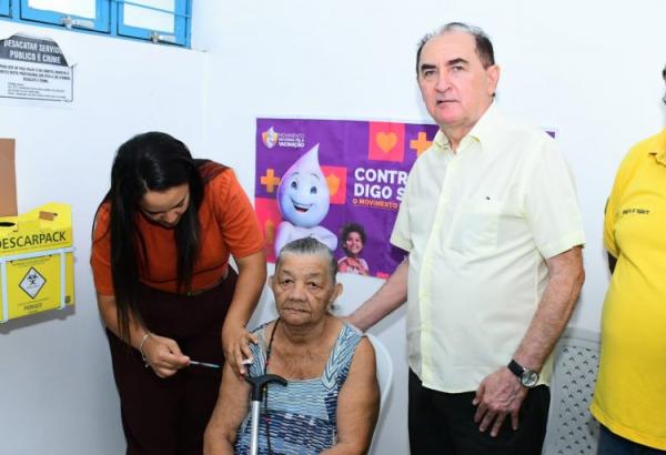 Prefeitura de Floriano fortalece a&ccedil;&otilde;es de imuniza&ccedil;&atilde;o com o Dia D de Vacina&ccedil;&atilde;o contra a Influenza(Imagem:Secom)