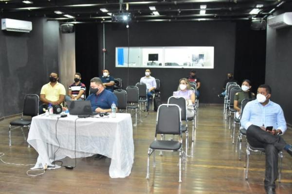 Secretários e diretores participam de workshop sobre mídias sociais e relacionamento com a imprensa.(Imagem:Secom)