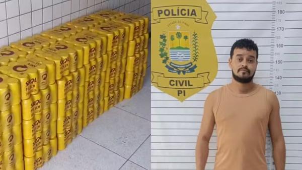 Dono de dep&oacute;sito de bebidas &eacute; preso com mais de 100 fardos de cerveja furtados no Piau&iacute;.(Imagem:Divulga&ccedil;&atilde;o/PCPI)