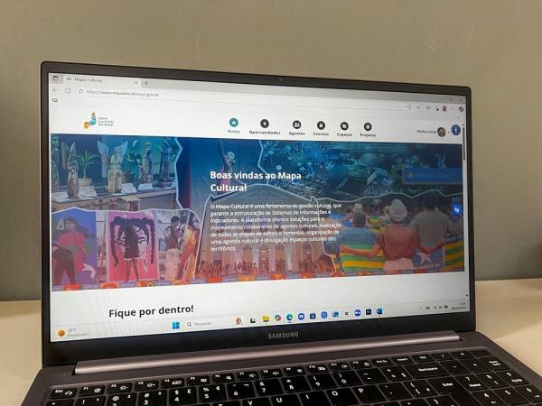 A plataforma digital reúne informações sobre artistas, espaços, eventos e manifestações artísticas em todo o estado(Imagem:Divulgação Secult)