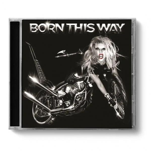 Capa do álbum Born This Way, da cantora Lady Gaga.(Imagem:Universal/Divulgação)