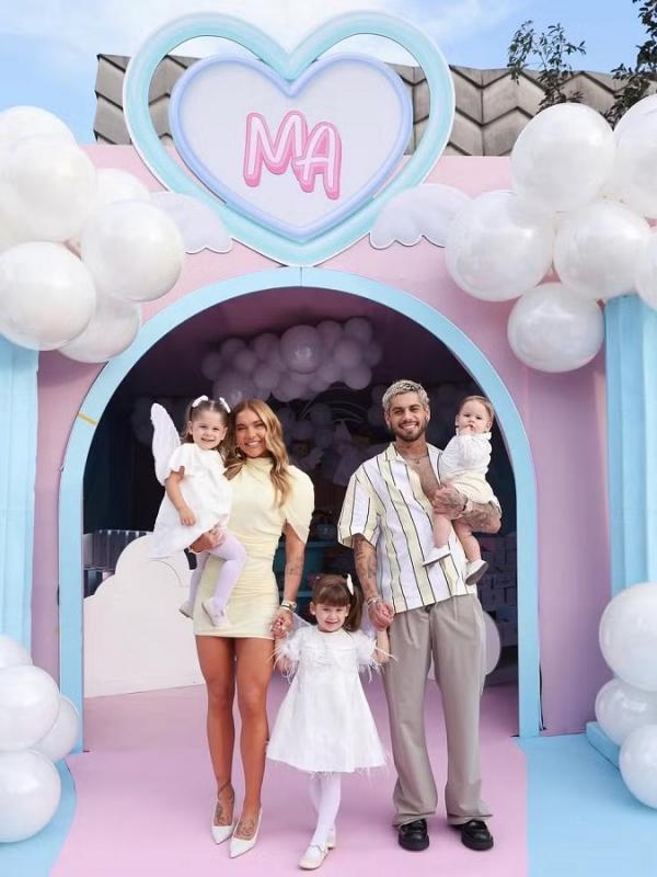 Virginia Fonseca e Zé Felipe celebram 4 anos de Maria Alice.(Imagem:Reprodução/Instagram)