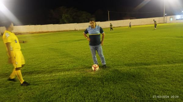 Secret&aacute;rio municipal de Esporte, Valdinor Dias.(Imagem:FlorianoNews)