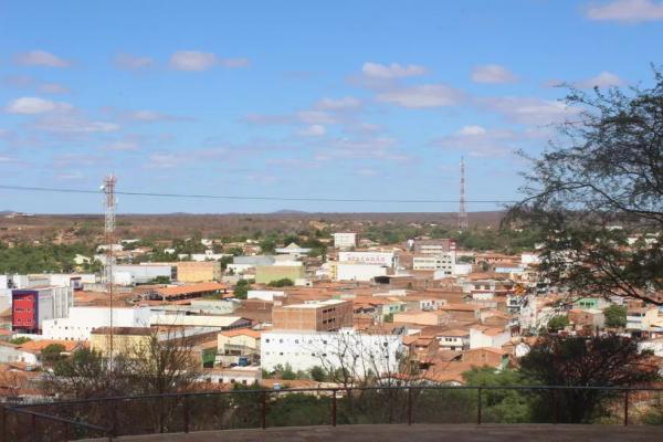 Cidade de São Raimundo Nonato, no Sul do Piauí.(Imagem:Pedro Santiago/g1)