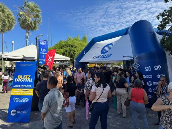 Floriano em Ação: 1ª edição do evento ofereceu serviços e atividades gratuitos.(Imagem:Eduardo Amorim/TV Clube)