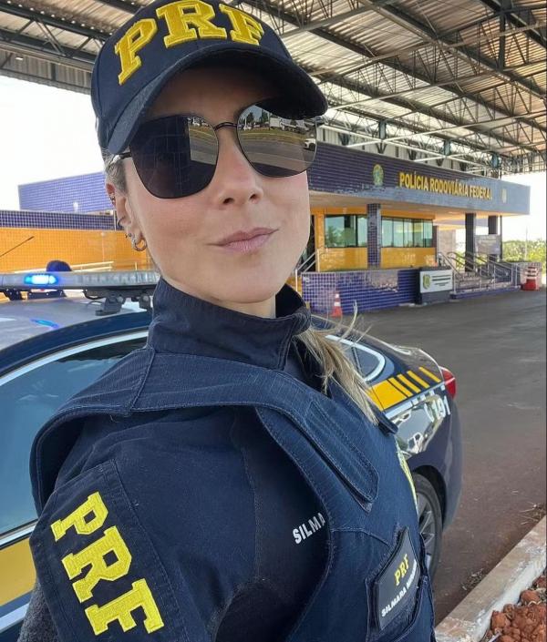 Ex-loira do Tchan, Silmara Miranda é hoje policial rodoviária federal.(Imagem:Instagram)