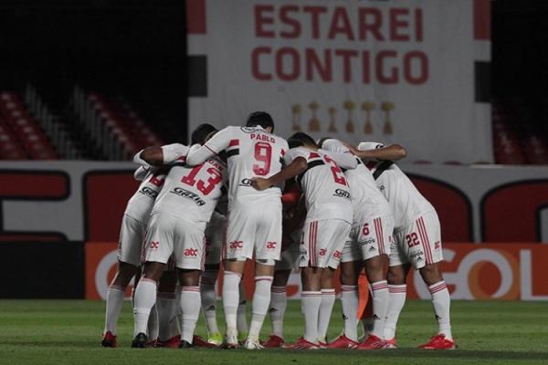 São Paulo enfrenta o líder Atlético-MG(Imagem:Rubens Chiri)