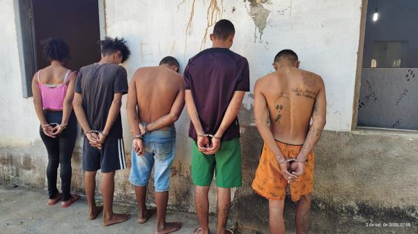 SSP-PI deflagra operação em Floriano e prende seis suspeitos de envolvimento em homicídio.(Imagem:Divulgação)