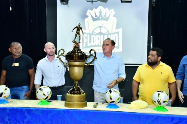 Esporte: Prefeito Antônio Reis lança a Copa Floriano 2024.(Imagem:Secom)