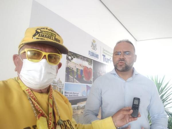 Joab Curvina, vice-prefeito de Floriano.(Imagem:FlorianoNews)