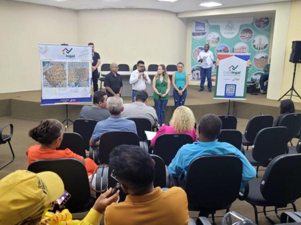 Prefeitura de Floriano em parceria com o Governo do Estado realiza audi&ecirc;ncia do programa Casa Legal(Imagem:Secom)