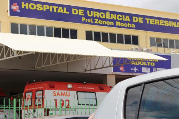 HUT - Hospital de Urgência de Teresina.(Imagem:Fernando Brito/G1)