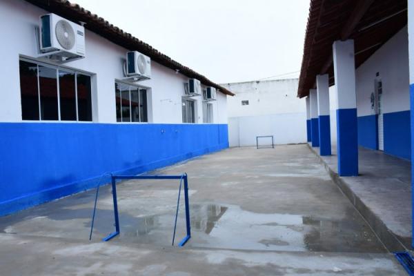 Prefeitura de Floriano entrega reforma e ampliação da Escola Municipal Iracema Miranda(Imagem:Secom)