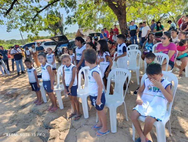 Prefeitura de Barão de Grajaú entrega nova escola no Povoado Limoeiro(Imagem:FlorianoNews )