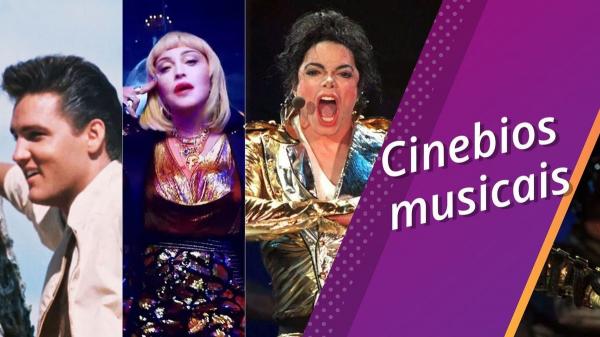 Elvis, Madonna, Michael Jackson e outros vão ganhar biografias em filmes no cinema(Imagem:Reprodução)