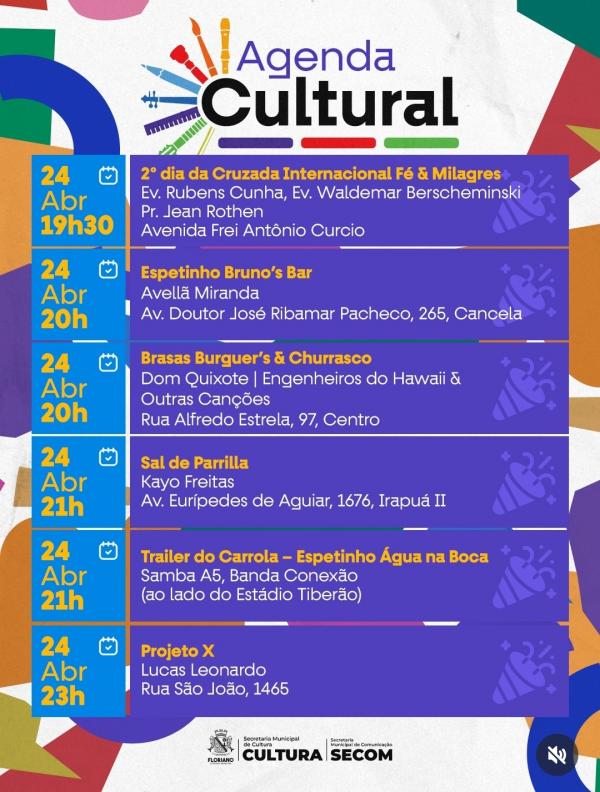 Fim de semana em Floriano ter&aacute; agenda cultural diversificada com m&uacute;sica, tradi&ccedil;&atilde;o e lazer(Imagem:Reprodu&ccedil;&atilde;o/Instagram)