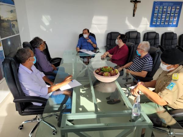 Reunião discute restabelecimento de câmeras de monitoramento em Floriano(Imagem:Divulgação)