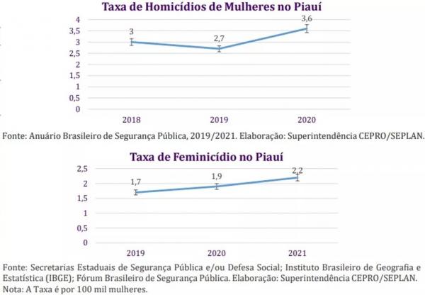 Piauí registra aumento de casos de feminicídio e estupro entre 2018 e 2020.(Imagem:Reprodução)
