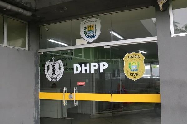 Departamento de Homicídio e Proteção à Pessoa (DHPP), em Teresina.(Imagem:Ilanna Serena/g1)