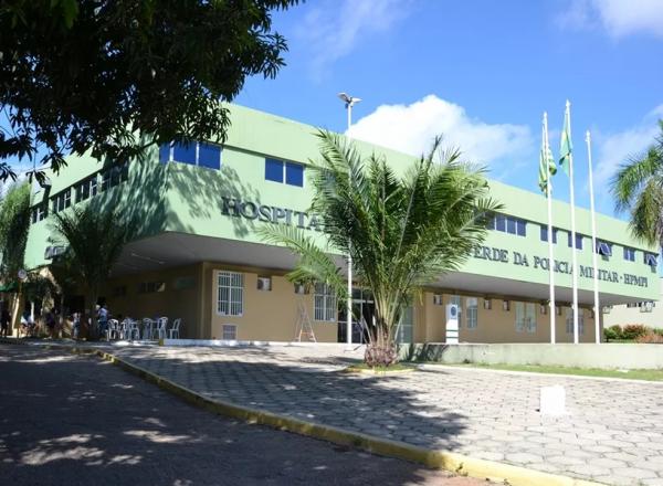 vítima estava internada no Hospital da Polícia Militar do Piauí (HPM).(Imagem:Divulgação/Sesapi)