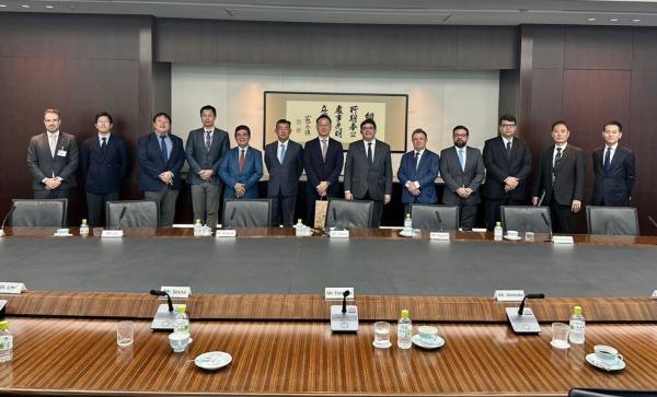 Em encontro com o Grupo Mitsubishi e com a Sumitomo Corporation, o gestor discutiu a realização de parcerias, estudos em conjunto e investimentos.(Imagem:Divulgação)