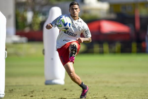 Pedro será titular contra o Corinthians.(Imagem:Marcelo Cortes/Flamengo)