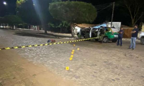 Homem é assassinado no cais da beira rio em Floriano.(Imagem:Divulgação)