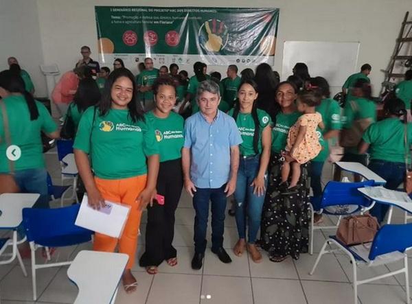 Vereador Edvaldo Araújo participa de seminário sobre Direitos Humanos e Agricultura Familiar.(Imagem:Reprodução/Instagram)