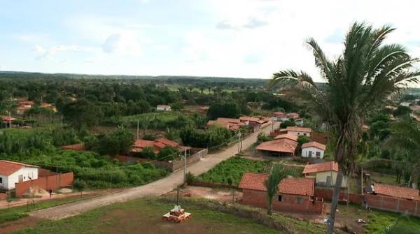 Lagoa Alegre, a 80 km de Teresina, no Piauí.(Imagem:TV Clube)