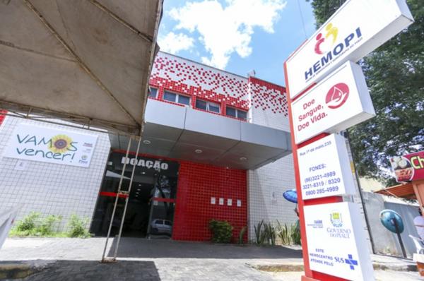 Centro de Hematologia e Hemoterapia do Piauí (Hemopi)(Imagem:Arquivo/Cidadeverde.com)