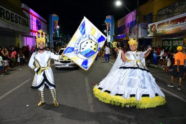 Desfile das Escolas de Samba encanta p&uacute;blico na Avenida Get&uacute;lio Vargas.(Imagem:Secom)