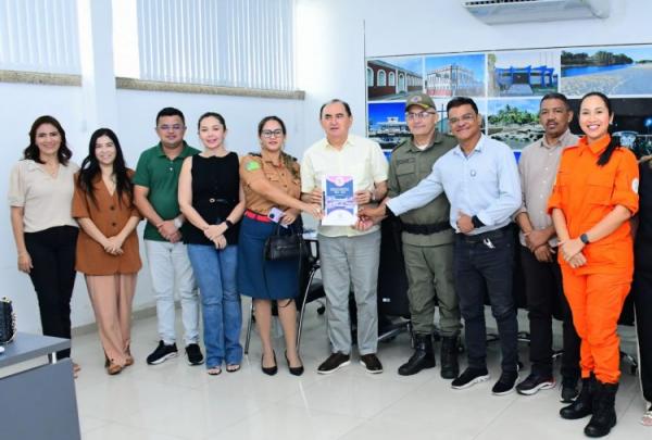 Prefeitura de Floriano realiza reunião estratégica sobre gestão de riscos e desastres no período chuvoso(Imagem:Secom)