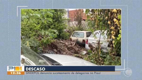  Sindicato dos Delegados de Polícia Civil denuncia sucateamento de delegacias do Piauí.(Imagem:Reprodução )