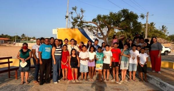 BiblioSesc e Sesc Comunidade levam alegria e cultura à Lagoa do Portinho.(Imagem:Divulgação)