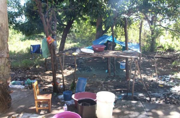 Adolescente é encontrado em grupo de trabalhadores em situação análoga à de escravos em Nazária, no Piauí.(Imagem:Ministério do Trabalho)