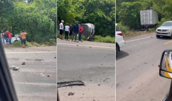 Acidente na BR 343 deixa um morto em Teresina(Imagem:Reprodução)