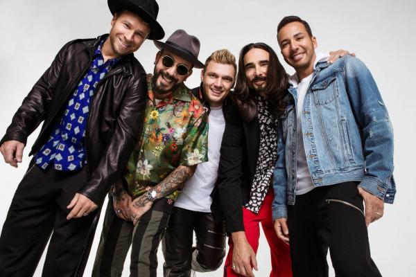 Backstreet Boys remarcam show(Imagem:Divulgação)