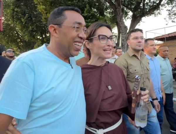 Ao lado de Joel, Ciro celebra Dia de São Francisco em Parnaíba(Imagem:Ascom)