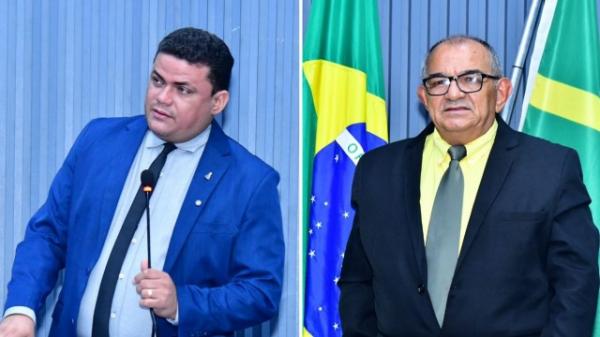 Vereadores João Neto e Salomão Holanda(Imagem:CMF)