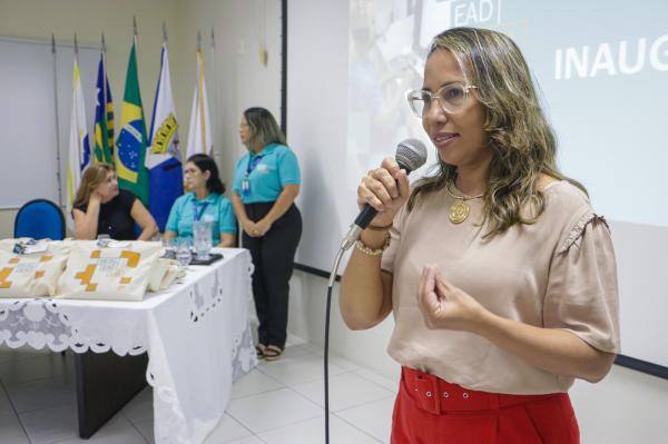 Aula inaugural da nova turma de EAD EJA Ensino Médio em Teresina.(Imagem:Divulgação)