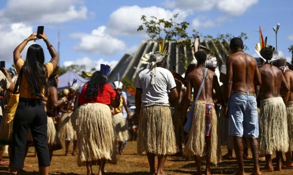 Acampamento Terra Livre deste ano deve ser o maior da história.(Imagem:Marcelo Camargo/Agência Brasil)