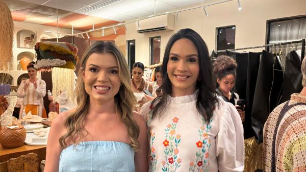 Arquitetas Laisa Nogueira e Lia Freitas(Imagem:Francisco Gilásio)