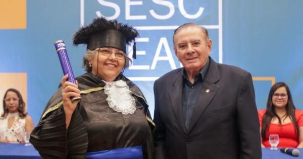 Aos 55 anos, Rosa Sousa, conquista 2º lugar em Pedagogia na Universidade Estadual do Mato Grosso do Sul.(Imagem:Divulgação)
