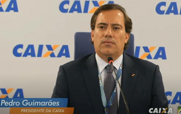 Em coletiva virtual, presidente da Caixa anuncia novo aplicativo(Imagem:Reprodução)