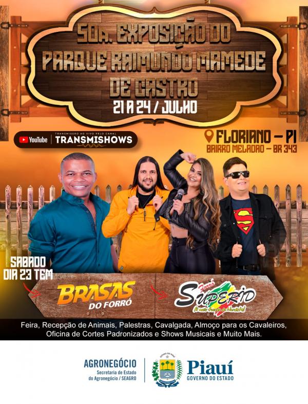 Shows musicais no sábado (23)(Imagem:Divulgação)
